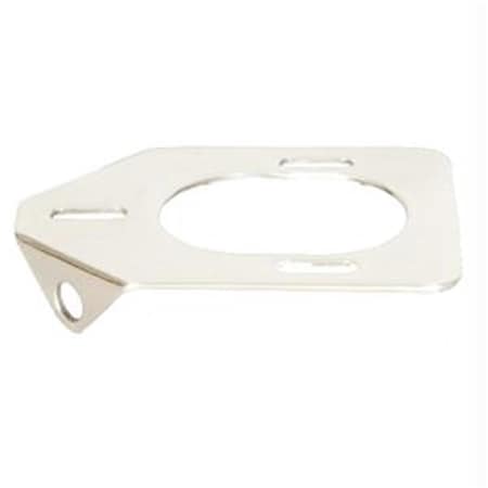 Perfectpitch Lees Tackle 30 Degree Medium Rod Holder Stainless Steel Backing Plate PE3460902